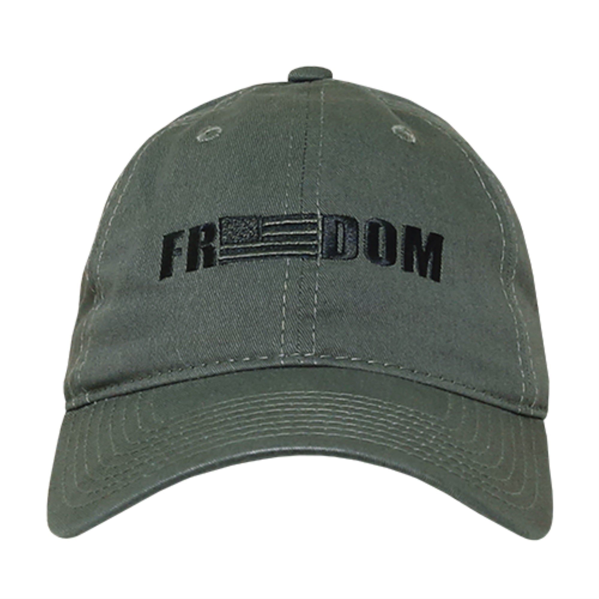 Relaxed Graphic Cap, Freedom 1, Olive