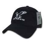Relaxed Graphic Cap,Live Free or Die,Black