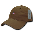 Relaxed Graphic Cap, Small USA Flag, COY
