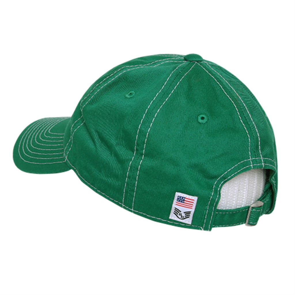 Relaxed Graphic Cap,White US Flag,Kelly