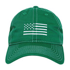 Relaxed Graphic Cap,White US Flag,Kelly
