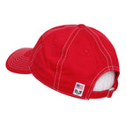 Relaxed Graphic Cap,White US Flag,Red