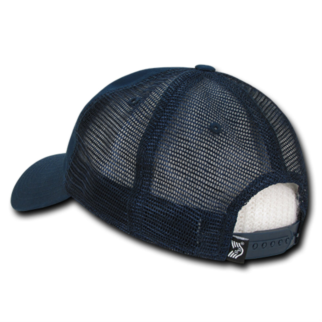Relaxed Trucker USA Cap, Freedom, Navy