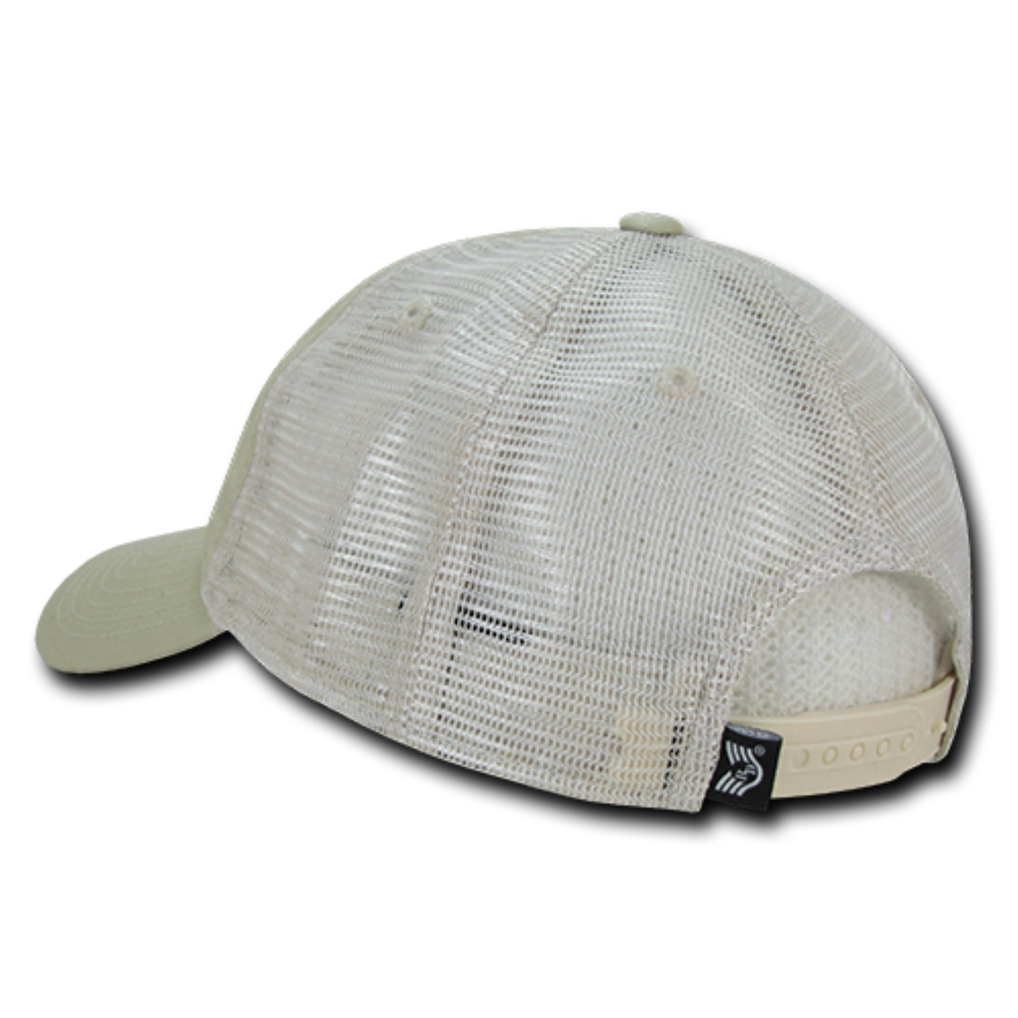 Relaxed Trucker USA Cap, Freedom, Stone