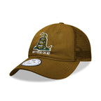 Relaxed Trucker USA,Gadsden Flag, Coyote