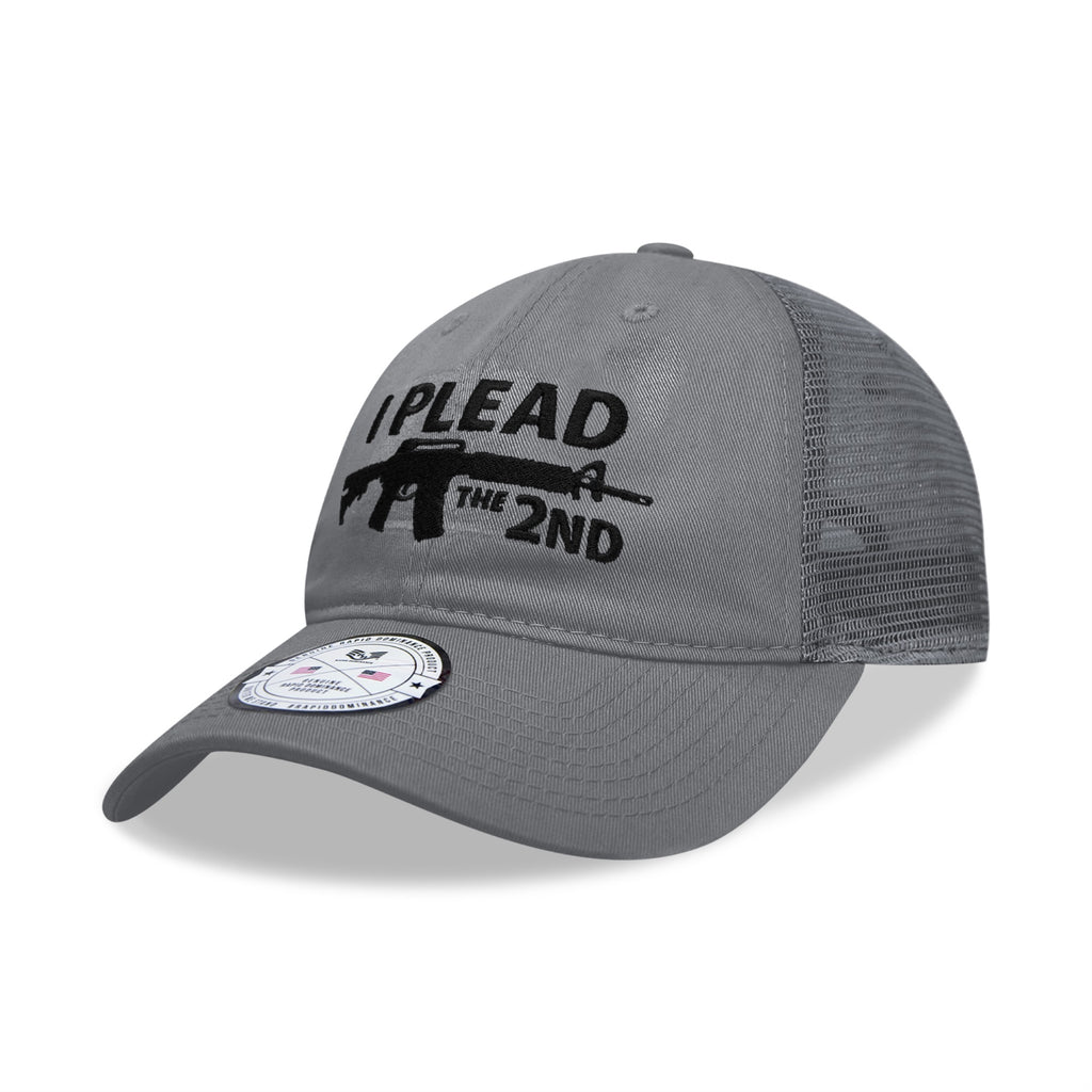 Relaxed Trucker USA,I Plead 2n, Drk Gry