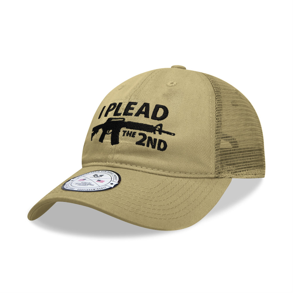 Relaxed Trucker USA, I Plead 2n, Khaki
