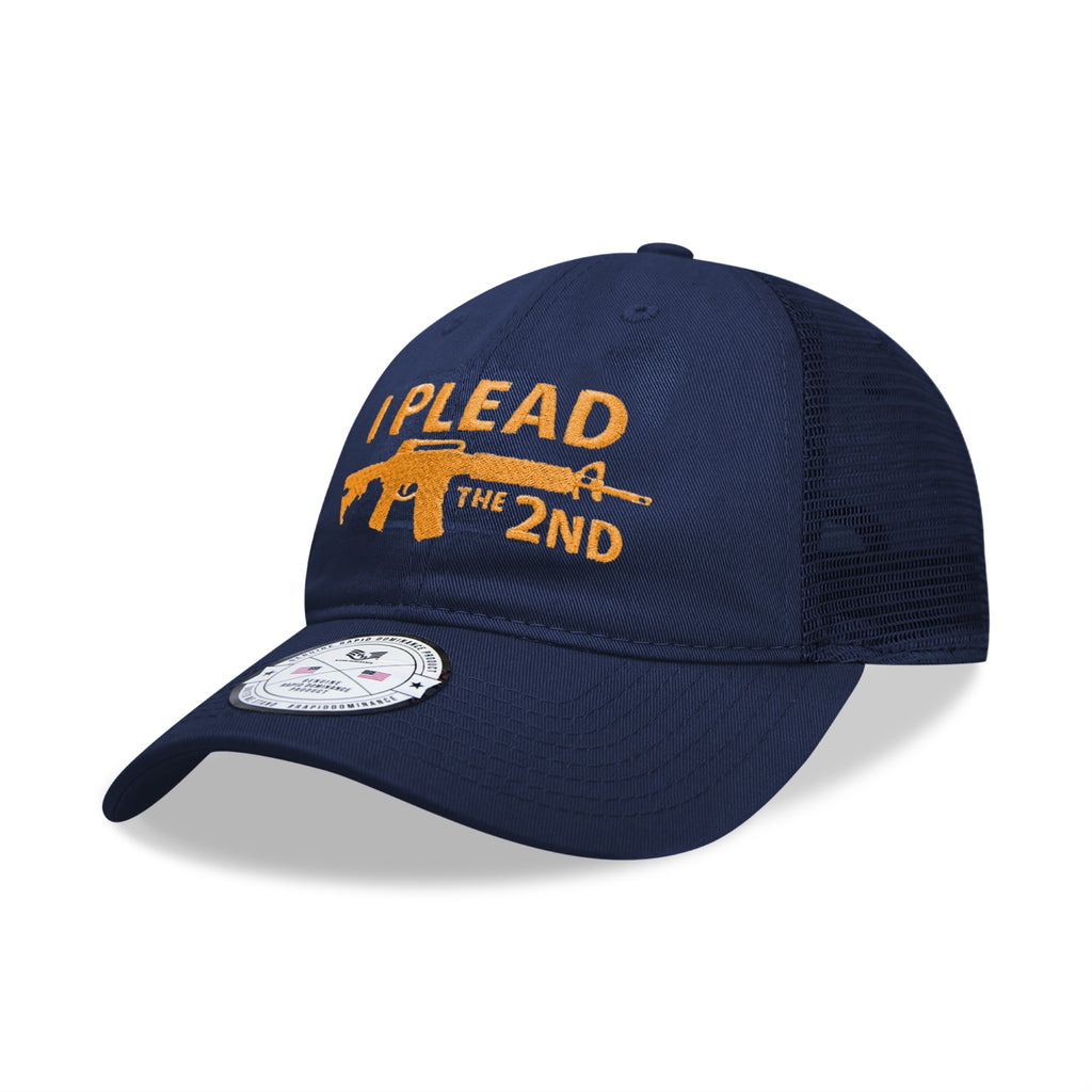 Relaxed Trucker USA, I Plead 2n, Navy