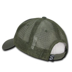 Relaxed Trucker USA, Tonal Flag, Olive