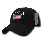 Relaxed Trucker USA, USA, Black