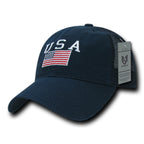 Relaxed Trucker USA, USA, Navy