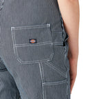 Dickies womens Boyfriend Bib Overall, Stonewashed Hic, Small US