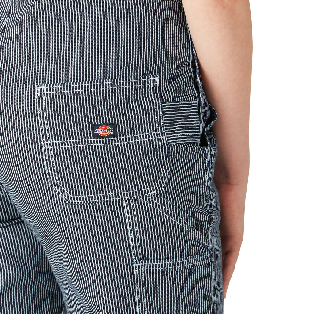 Dickies womens Boyfriend Bib Overall, Stonewashed Hic, X-Large US