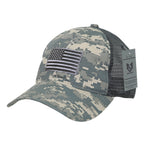 Ripstop Trucker Cap, USA Flag, ACU