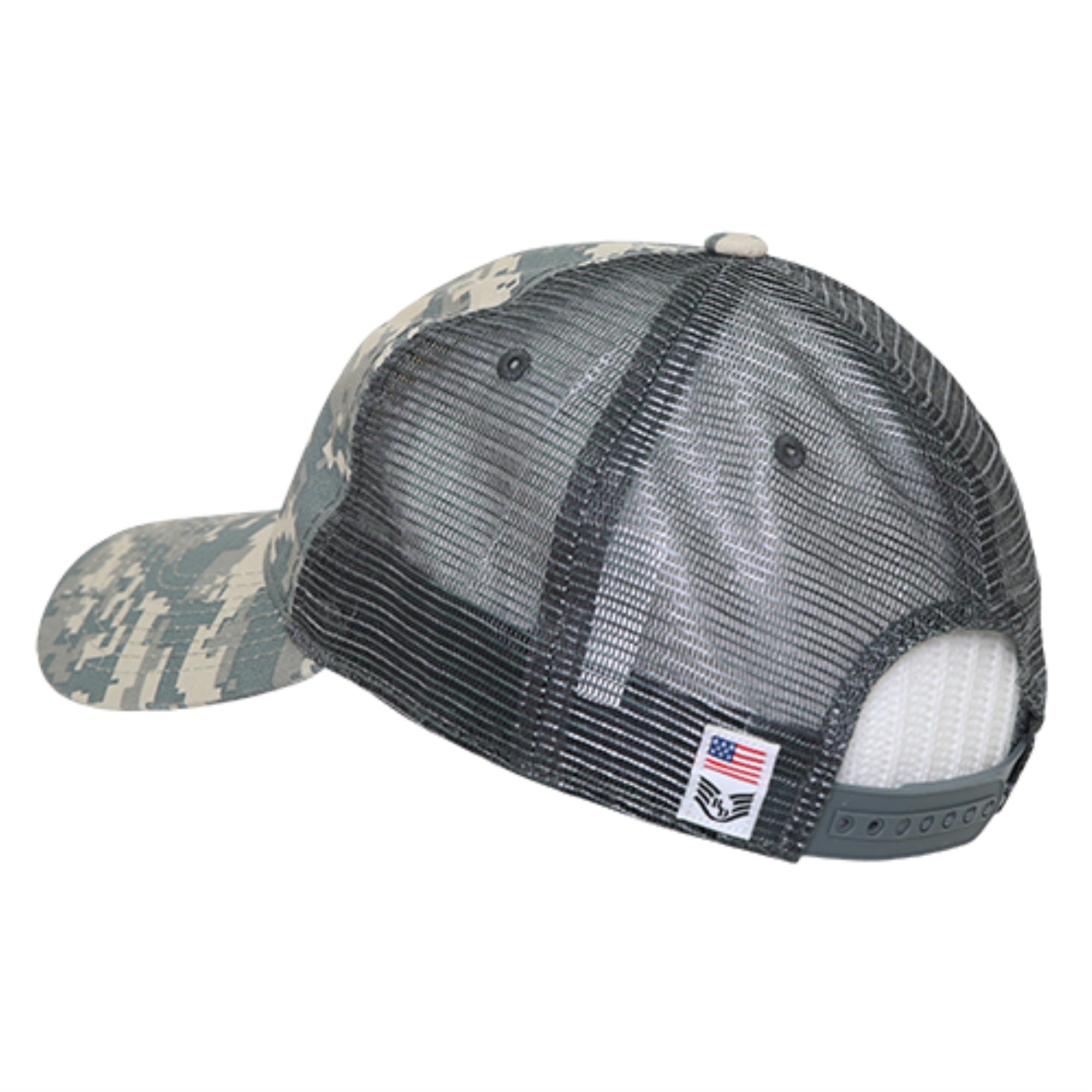 Ripstop Trucker Cap, USA Flag, ACU