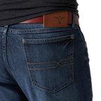 Wrangler Mens 20X No. 42 Vintage Boot Cut Jean, Stockyard, 28W x 32L