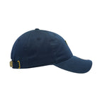 Metal Pin Relaxed Cap, USA, Navy