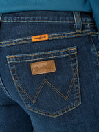 Wrangler Riggs Workwear Women's FR Retro Mae Boot Cut Jean, Dark Indigo, 17-30