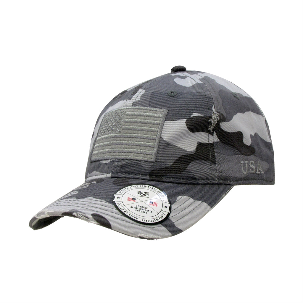 Vintage USA Flag Patch Cap, Urban