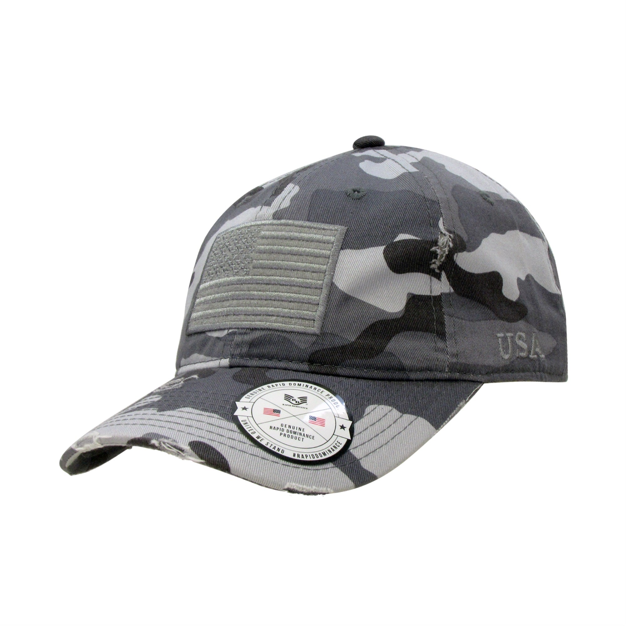 Vintage USA Flag Patch Cap, Urban