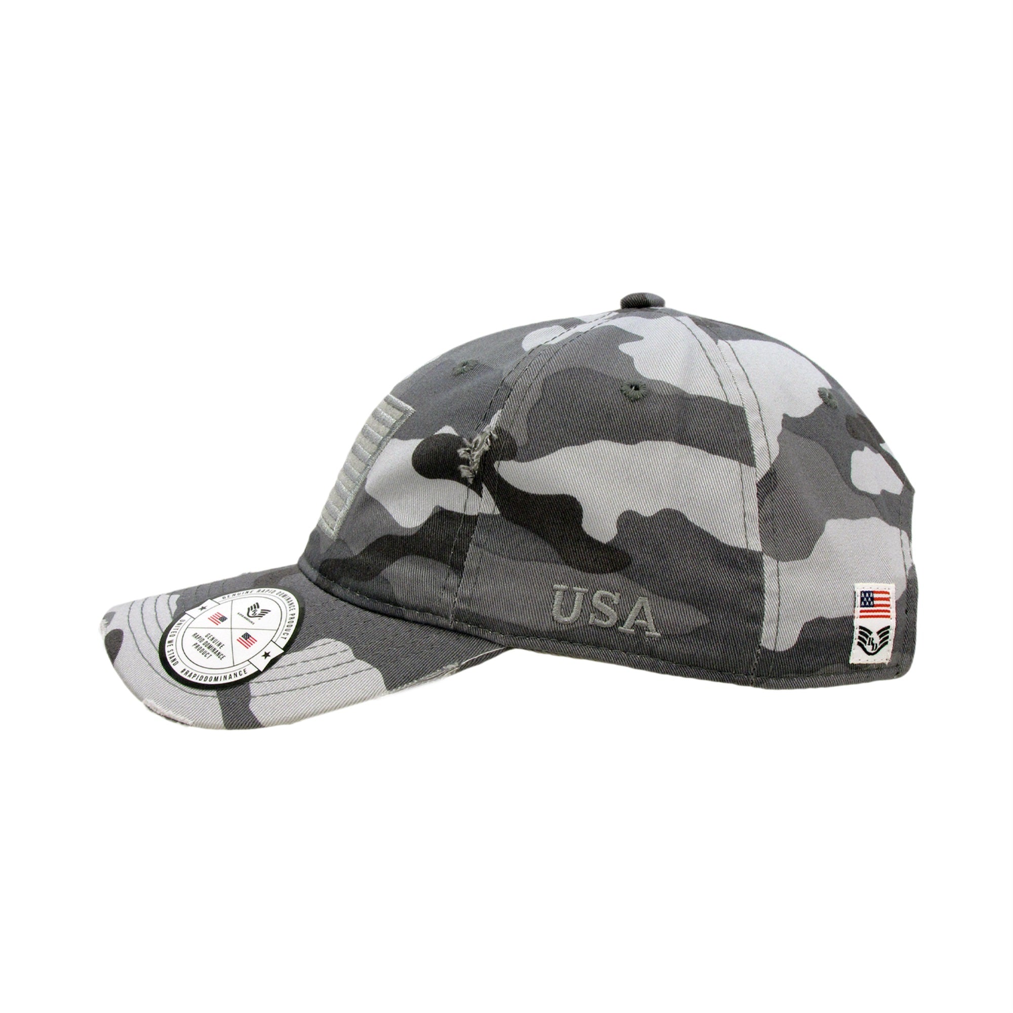 Vintage USA Flag Patch Cap, Urban