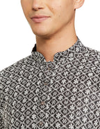Be Active MenS Traditional Embroidered Lucknowi Full Sleeves Kurta || Cotton Kurta For Men || Men Kurta For Wedding || Kurta Fo