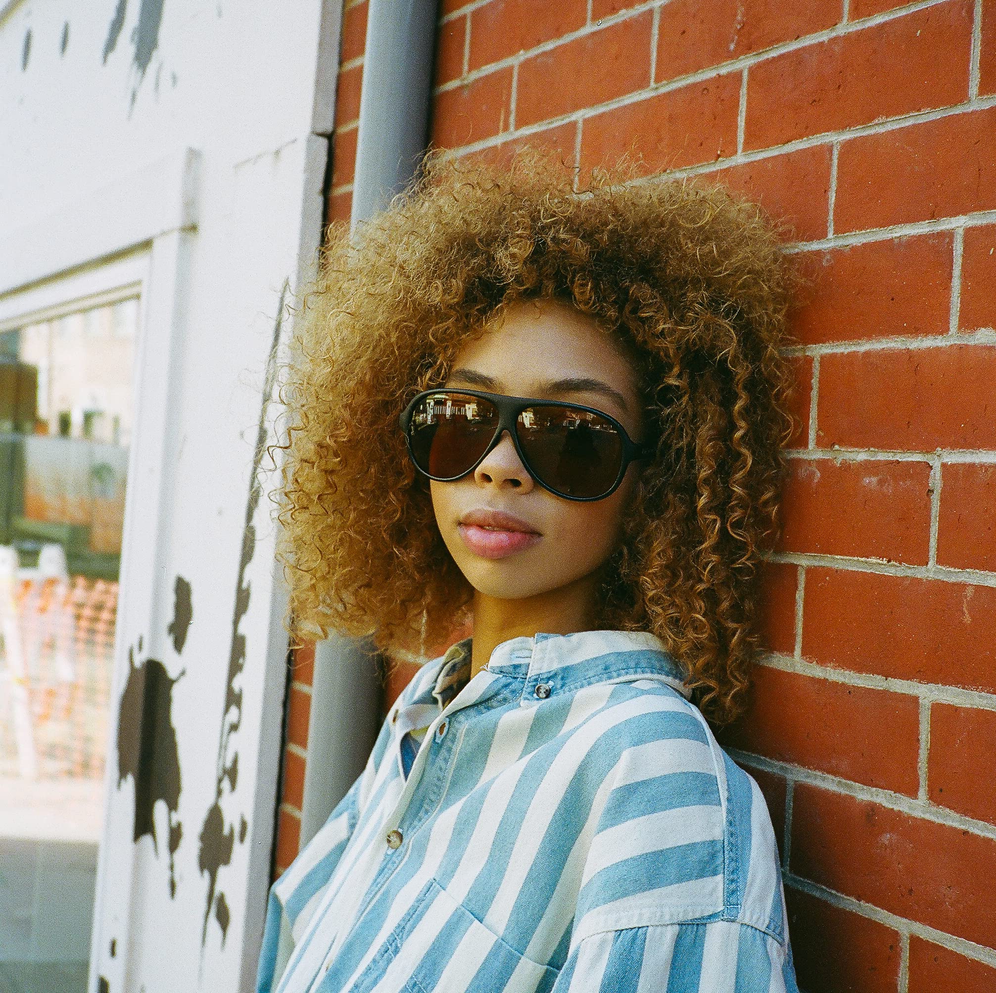 BluBlocker, Black Original Aviator Sunglasses with Polarized, Scratch Resistant Lens | Blocks 100% of Blue Light and UVA & UVB R