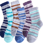 Anlisim Womens Fuzzy Socks Cozy Fluffy Winter Cabin Slipper Warm Fleece Soft Thick Comfy Gift Stocking Stuffer Christmas Home So