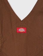 Dickies mens Bib Overalls, Rinsed Timber, 30W x 32L US