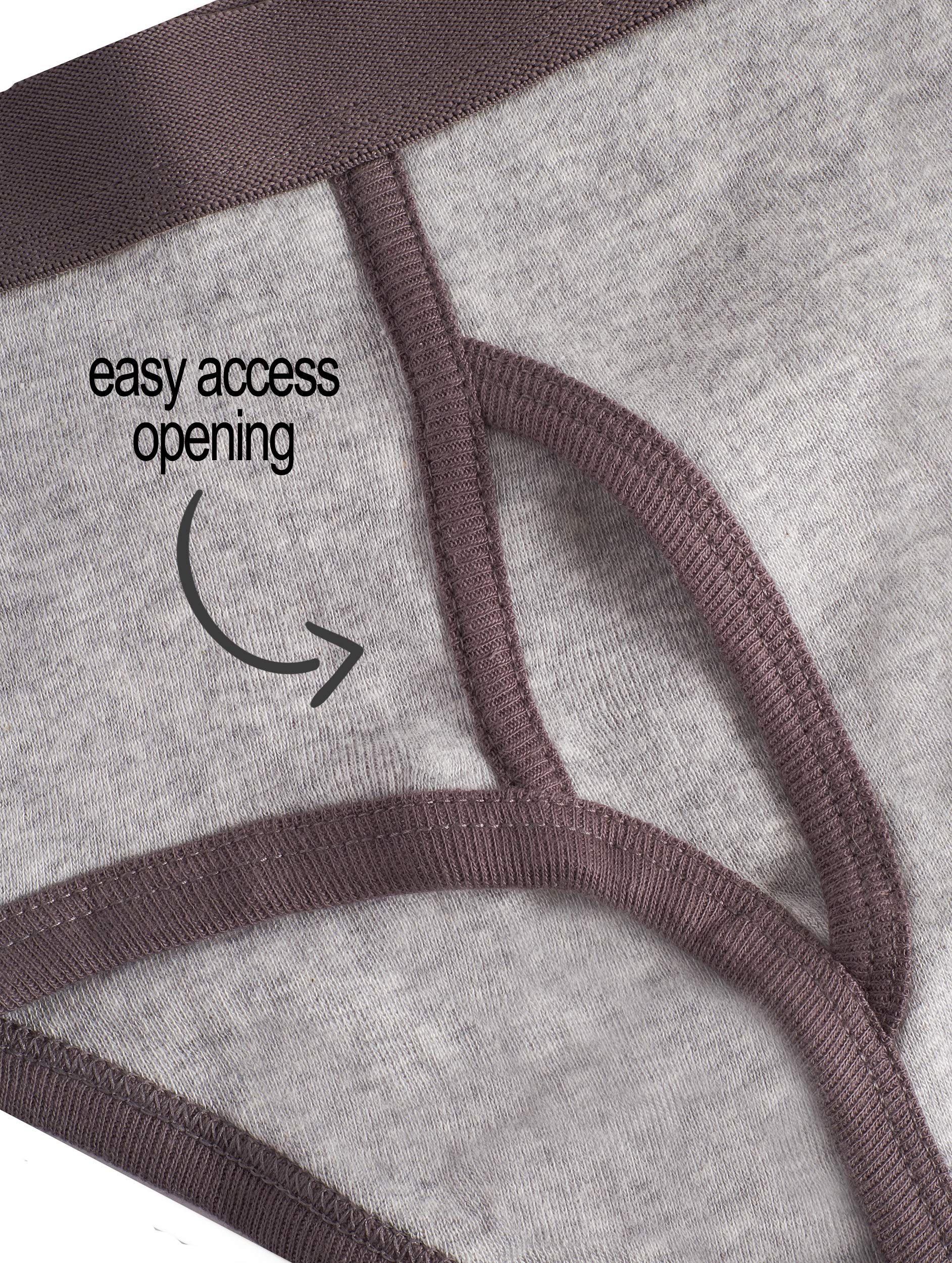 MALLARY BY MATTHEW Boys 100% Cotton Briefs Underwear (8 Pack) Basics Multicolored Elastic Briefs, XL