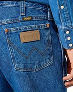 Wrangler Men's 13MWZ Cowboy Cut Original Fit Jean, Stonewashed, 40W x 30L
