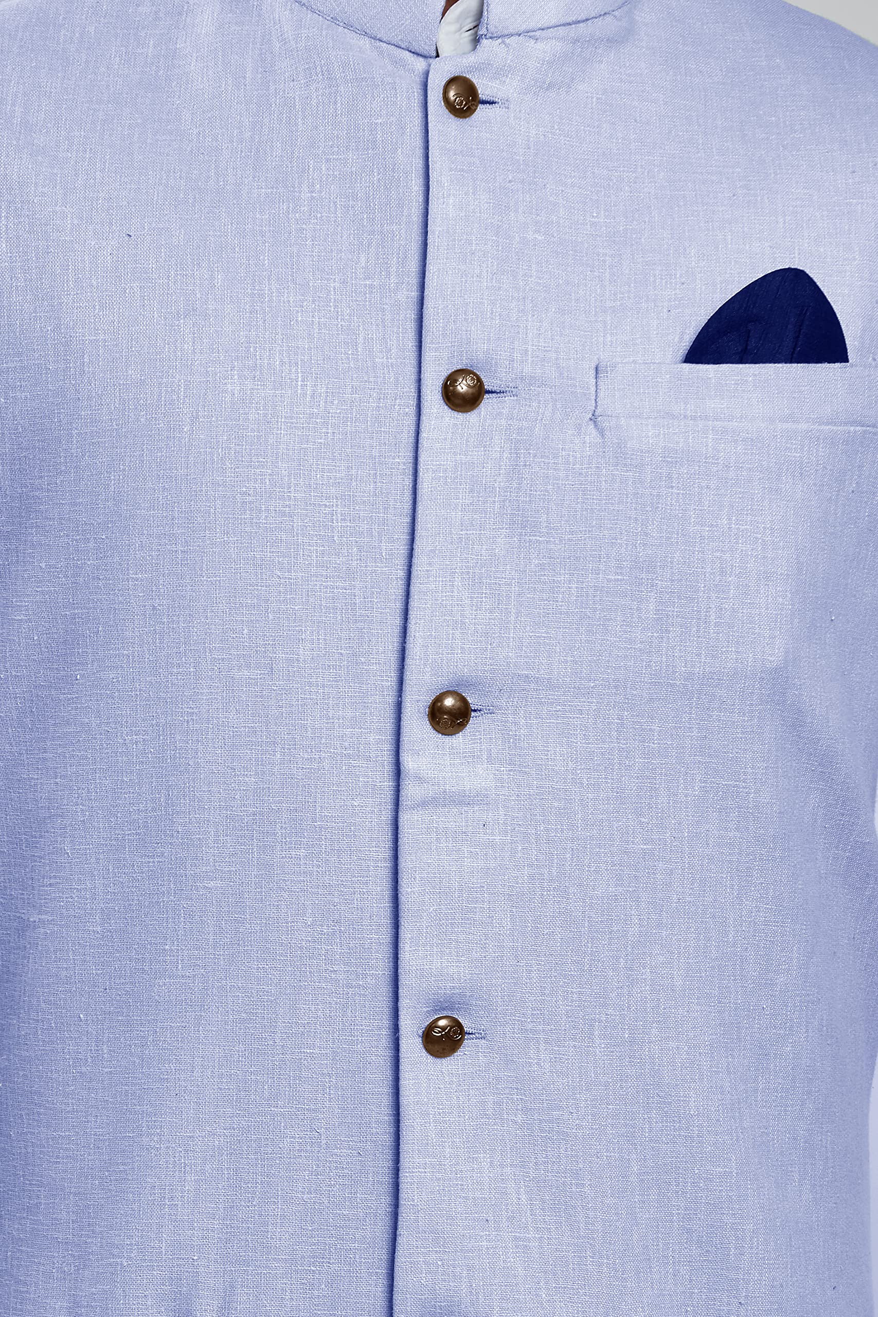 BE ACTIVE Mens Linen Blend Nehru Jacket With Mandarin Collar || Ethnic Koti For Men || Men Koti Formal|| Men Koti Wedding (RFKT