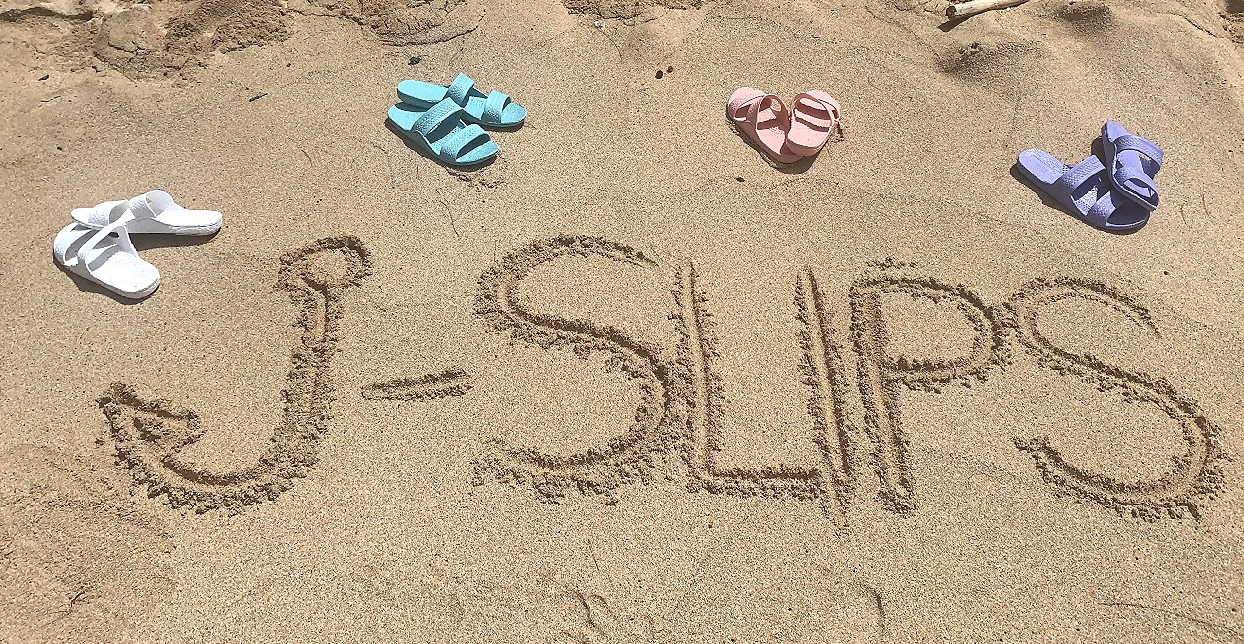 J-Slips Hawaiian Jesus Sandals in tons of Cool Colors Unisex Kids and Women - White W8