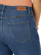 Wrangler Women's High Rise Bold Boot Jean, Hudson, 14-32