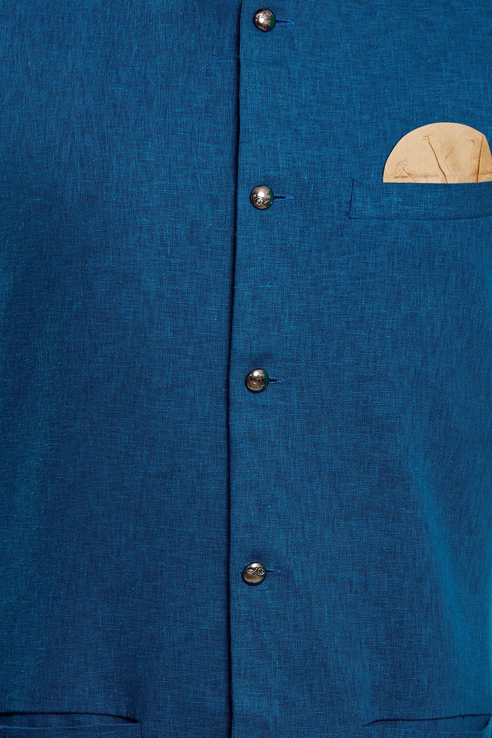 BE ACTIVE Mens Linen Blend Nehru Jacket With Mandarin Collar || Ethnic Koti For Men || Men Koti Formal|| Men Koti Wedding (RFKT