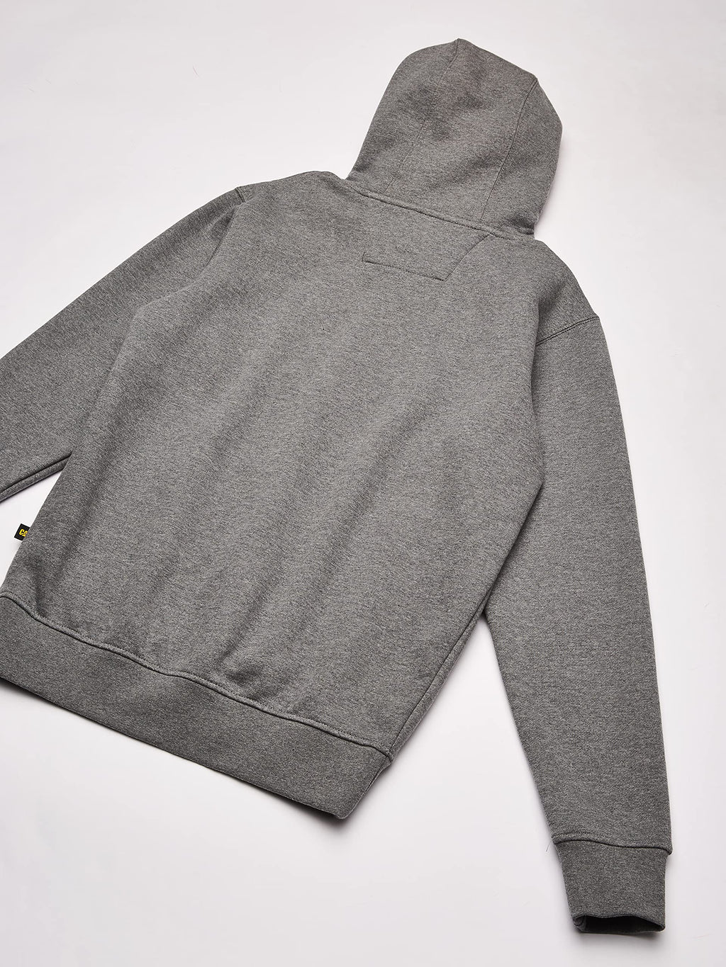 Caterpillar Men's Trademark Hoodies with Embroidered CAT Front Logo, S3 Cord Management System and Pouch Pocket, Dark Heather Gr