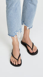 Havaianas Women's Slim Flip Flop Sandals, Black, Size 6 Women's