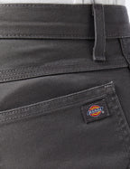 Dickies Mens Tough Max Duck Carpenter Pant, Stonewashed Slate, 34 32