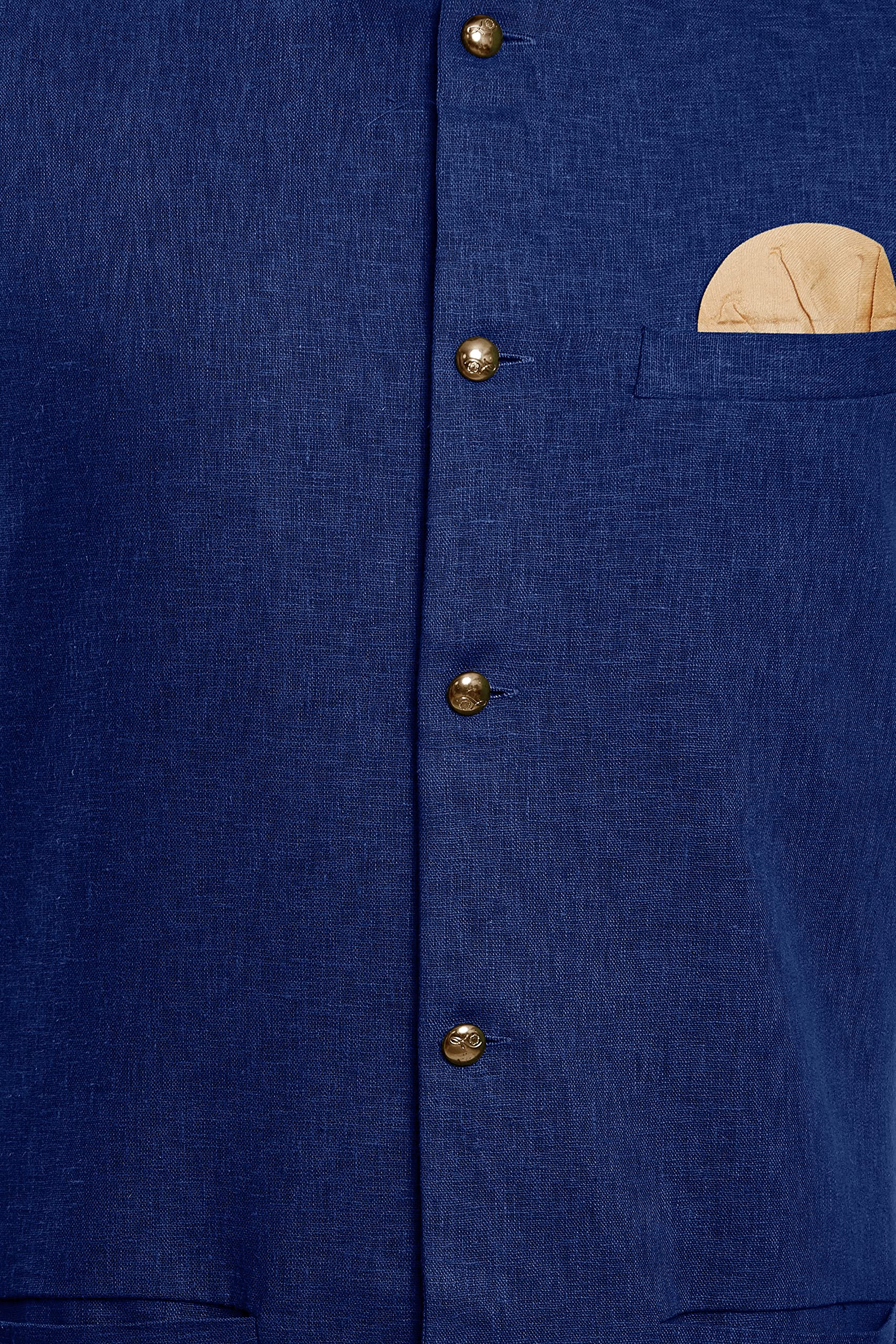 BE ACTIVE Mens Linen Blend Nehru Jacket With Mandarin Collar || Ethnic Koti For Men || Men Koti Formal|| Men Koti Wedding (RFKT