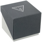 GUESS Stainless Steel Black Ionic Plated Chronograph Bracelet Watch with Date. Color: Black (Model: U0668G5)