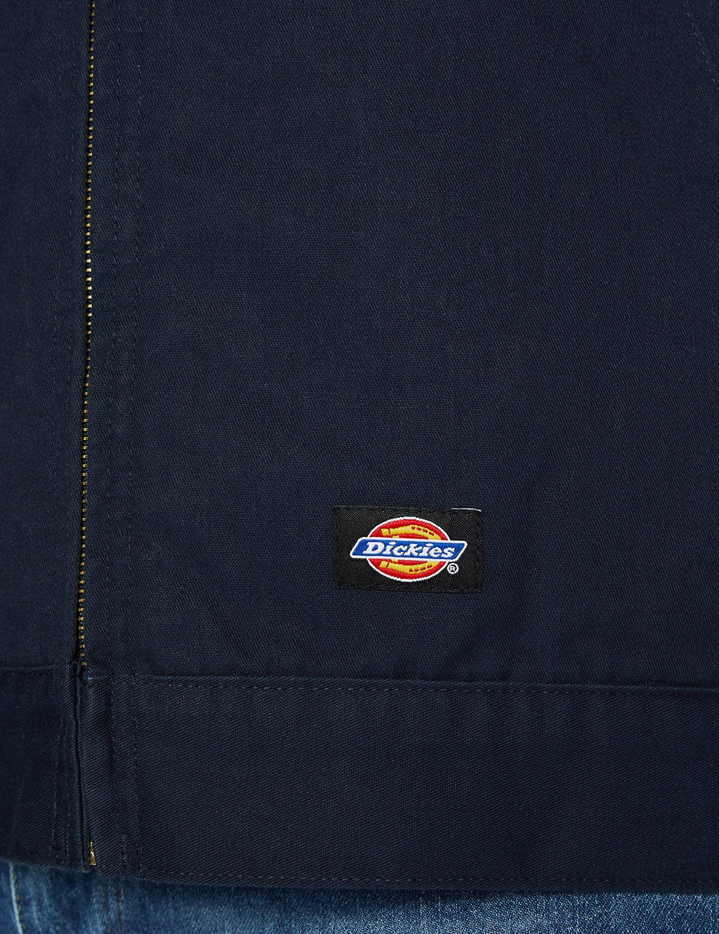 Dickies Men's Insulated Eisenhower Front-Zip Jacket,Dark navy,Small/Regular,Dark navy,Small/Regular