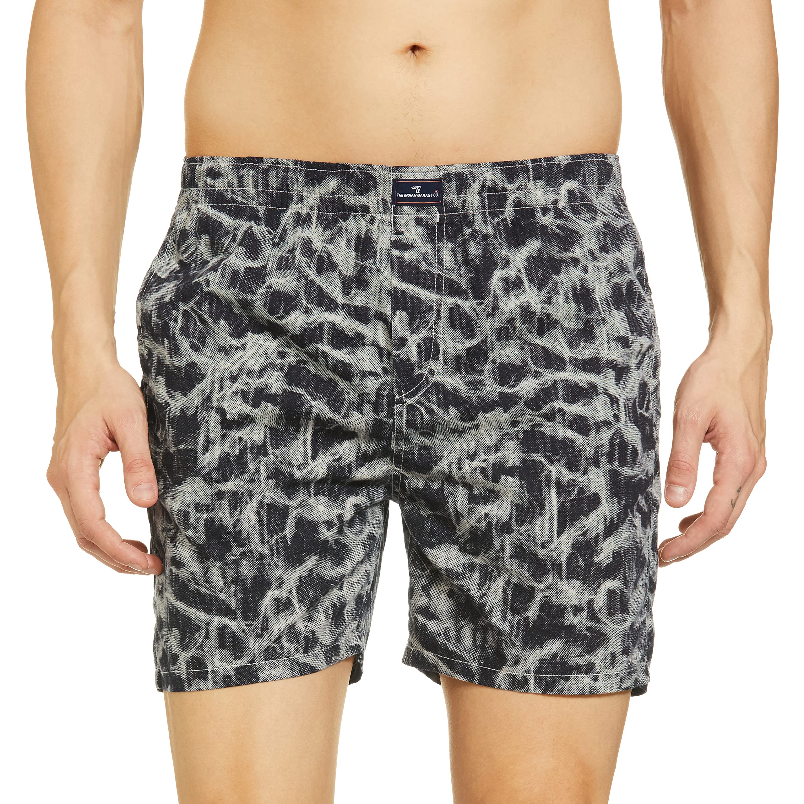 The Indian Garage Co Mens Cotton Slim Fit Boxers