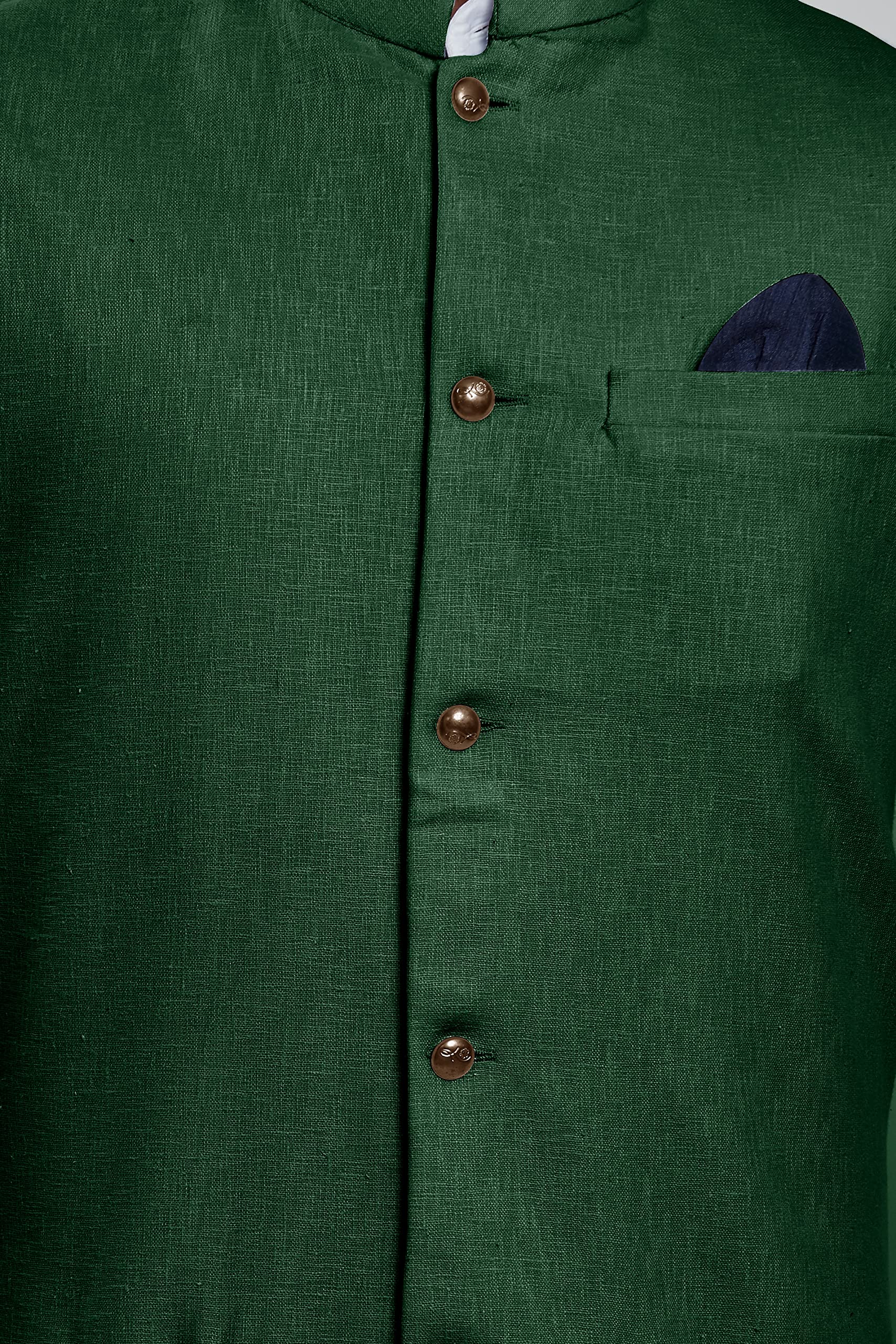 BE ACTIVE Mens Linen Blend Nehru Jacket With Mandarin Collar || Ethnic Koti For Men || Men Koti Formal|| Men Koti Wedding (RFKT