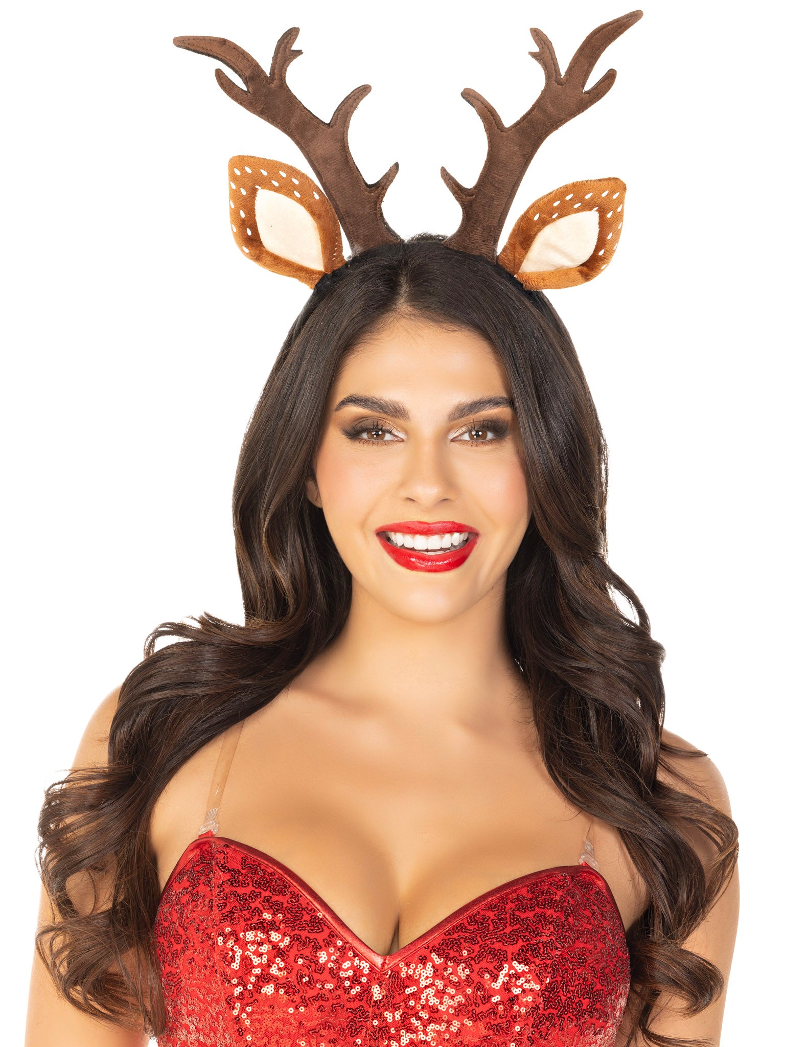 Fawn ear antler headband