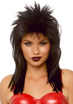 Leg Avenue 21 Unisex rockstar wig. Black Color