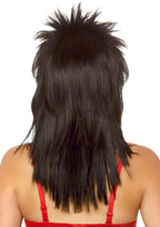 Leg Avenue 21 Unisex rockstar wig. Black Color
