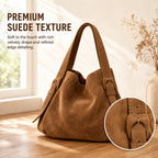 2026 New Vintage Brown Large Capacity Bucket Bag, Can Be Used As Shoulder Bag, Underarm Bag, Crossbody Bag