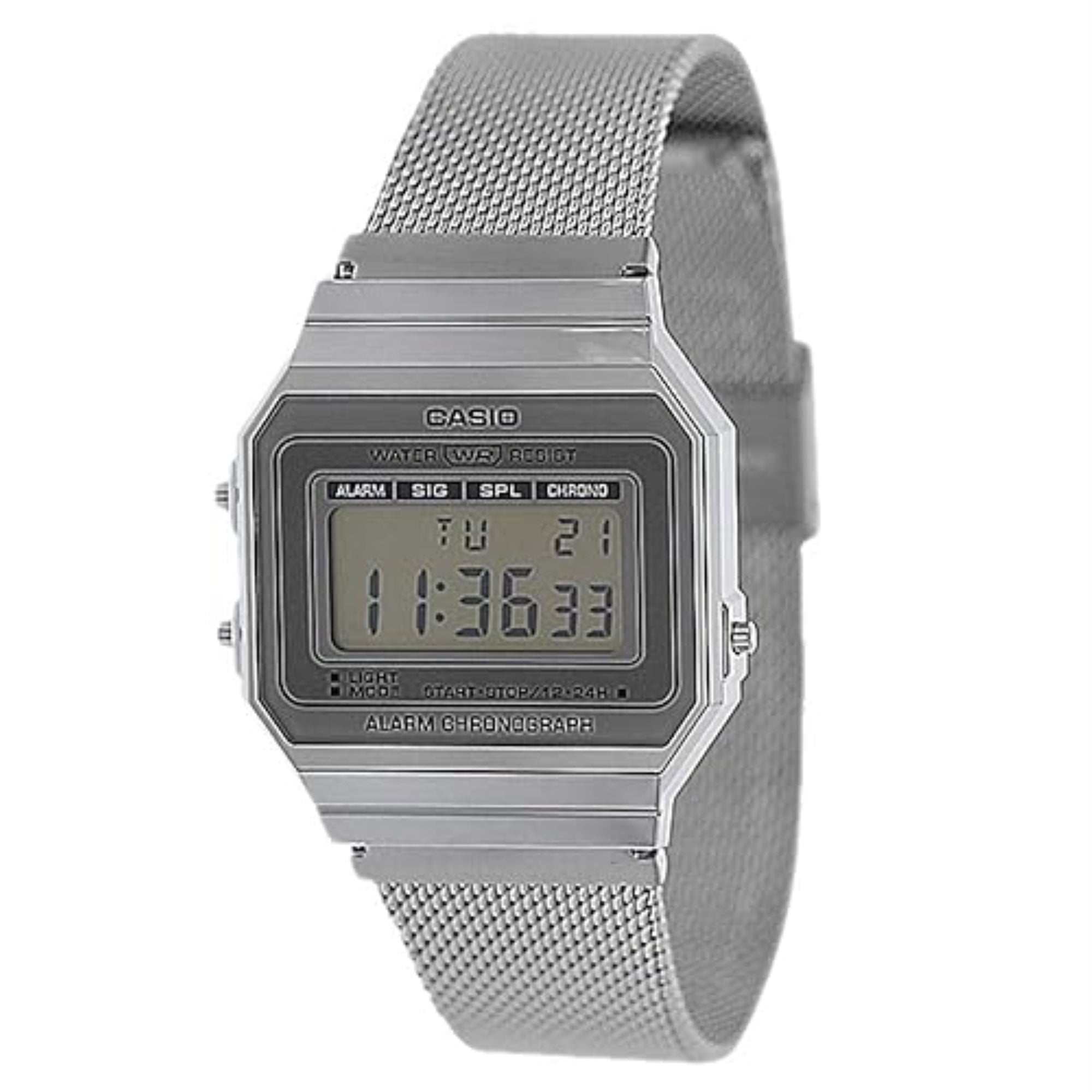 G-Shock  Vintage A700WM-7AVT Silver One Size