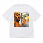 Summer Unisex Tung Tung Tung Sahur T Shirt Women Graphic Streetwear Comfortable，Funny Meme Brainrot T-Shirt Short Sleeve Fashion Clothing