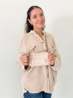Convertible Crossbody & Wristlet Wallet Bag – 7 Colors | 2-Zipper Purse with Card Slots, Phone Holder & Adjustable Strap